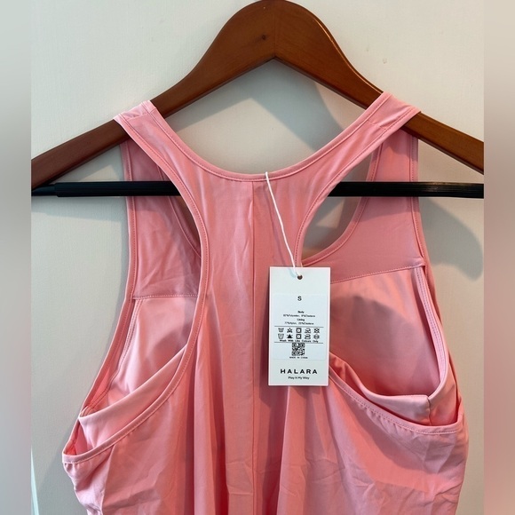 Halara Breezeful™ Backless Racerback Side Pocket High Low Flowy Casual Dress - Picture 9 of 16